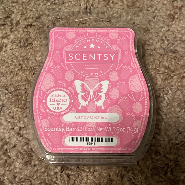 NEW SCENTSY JANUARY 2024 Scent of the Month Wax Bar Candy Orchard 4.99