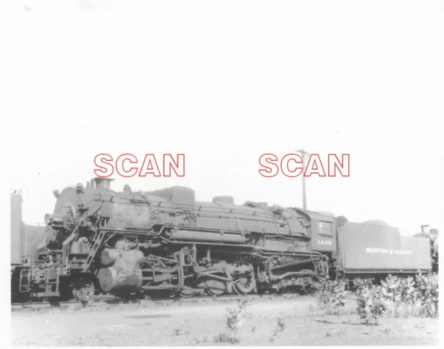 1DD284 RP 1949/80s BOSTON & ALBANY RAILROAD LOCO #1445 SELKIRK NY