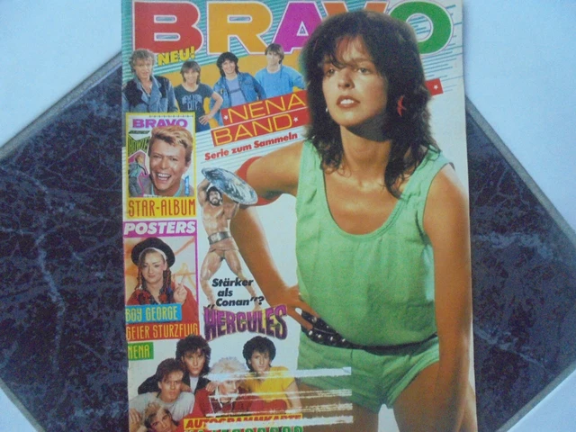 BRAVO 23/1983 TB:Nena/Autogrammkarte Kajagoogoo/Marilyn Monroe/David Bowie!