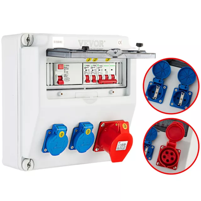 Distributeur de courant de construction 250 V 2P : répartiteur