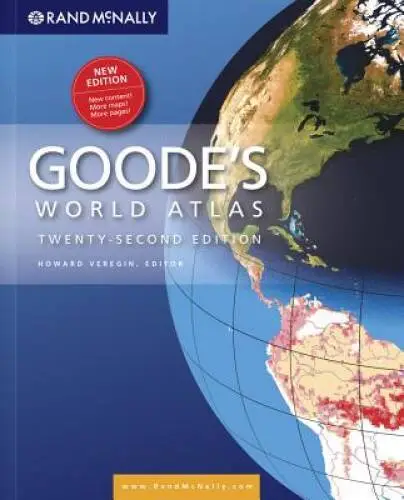 Goodes Atlas 22nd Hardcover (Goode's World Atlas) - Hardcover - GOOD
