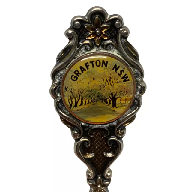 Vintage Souvenir Spoon - Grafton, New South Wales (NSW) - Silver Plated