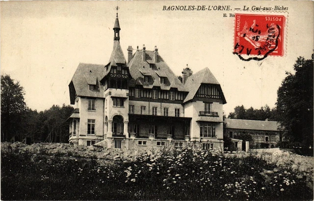 CPA BAGNOLES-de-l'ORNE - Le Gué-aux-Biches (435715)