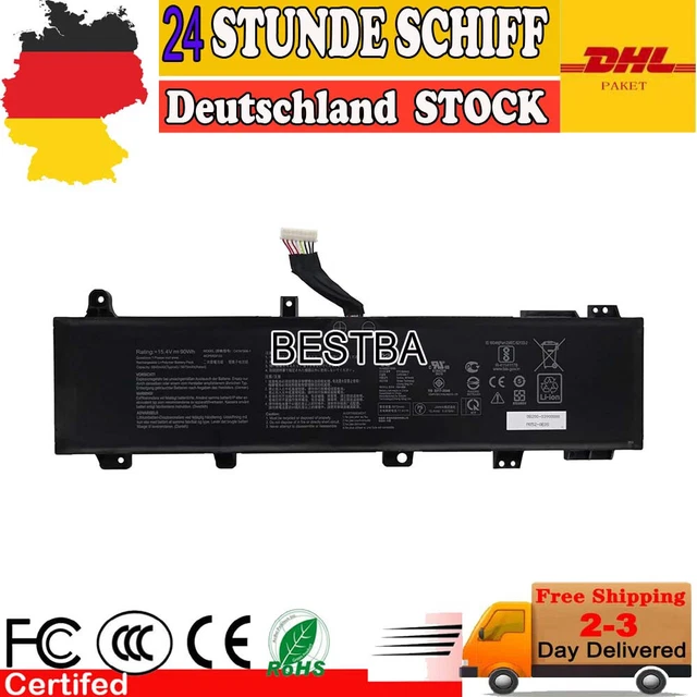 Batterie Compatible ASUS ROG Zephyrus Duo 15 / TUF Gaming A15 A17 F15 - 15.4V 90Wh - Modèles : C41N1906-1, B0B200-03620000, Etc.