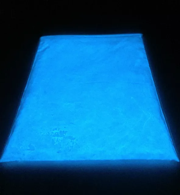 Polvo pigmento brillante en la oscuridad azul cobalto 100 g, aluminato de estroncio de súper grado 2