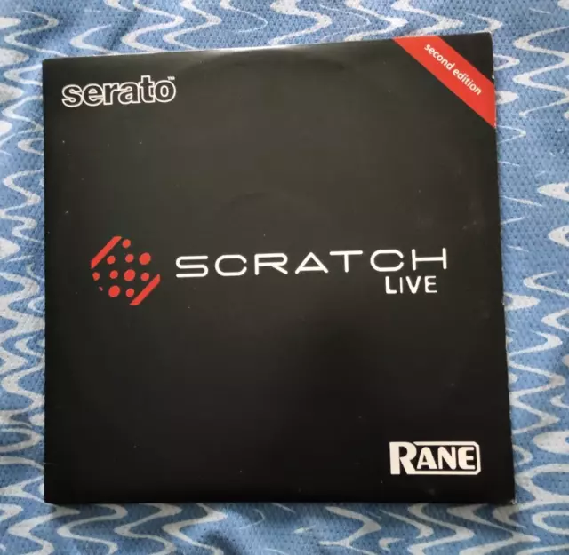 Serato  Scratch Live - Lp  Red Vinyl  - Rane Cv02  U.s.a. Limited Edition New