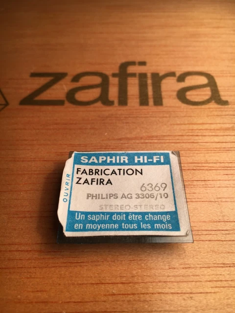 6321 SAPHIR ZAFIRA Perpetuum Ebner PE10 ELAC SNM9 Needle stylus platine