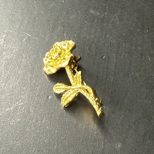 Broche/Pendentif Art Nouveau en or jaune 18K (750