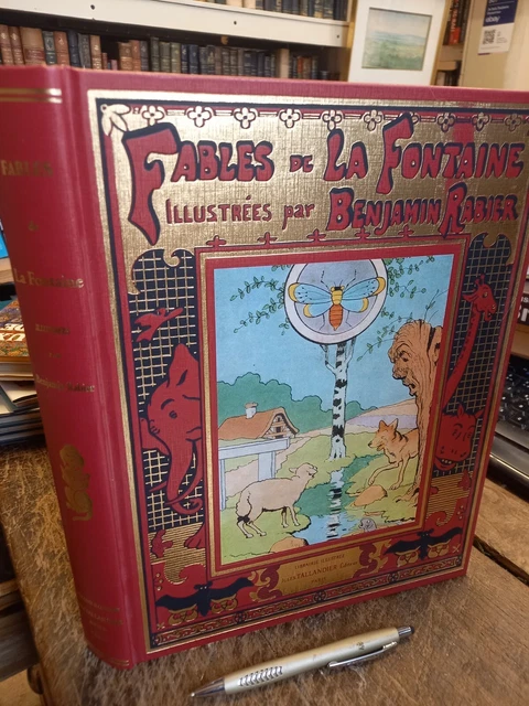 Fables de la Fontaine illustrées par Benjamin Rabier
