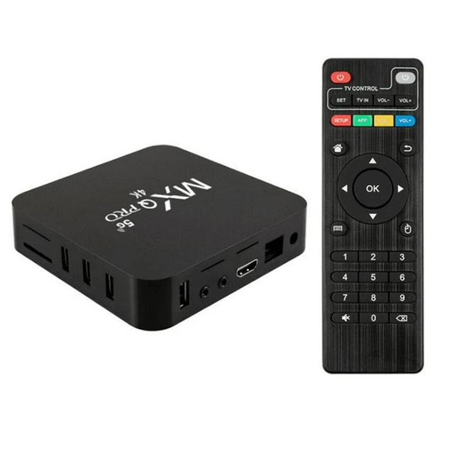 5G WIFI MXQ Pro 4K Ultra HD 64Bit Android Quad Core Smart TV Box Ram ...