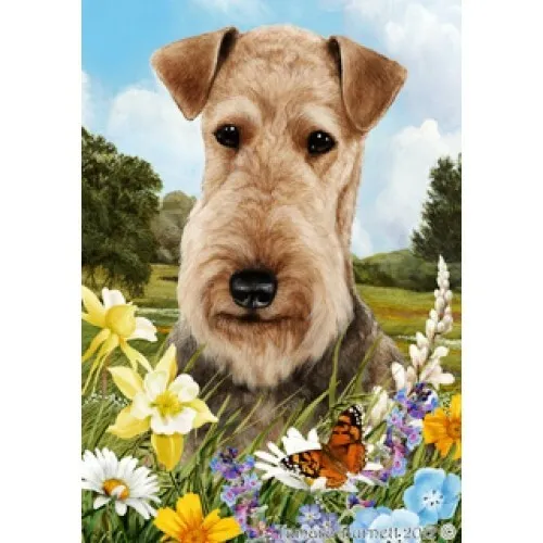 Summer House Flag - Airedale Terrier 18027