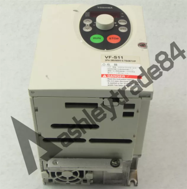 1PCS TOSHIBA Inverter VFS11-4007PL-WN 380V 0.75KW Tested