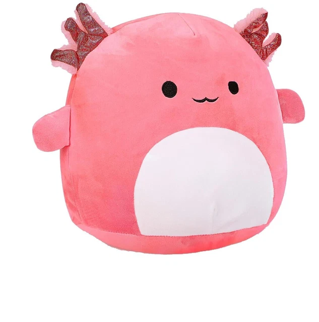 SNOWOLF Coussin Axolotl En Peluche Longue Douce 90cm Bleu - Jouet Kawaii Adorable Pour Câlins Enfants Peluche Axolotl Long