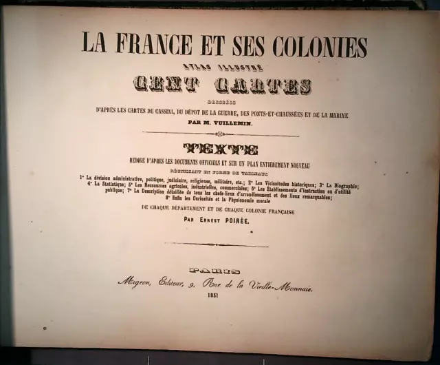 La France et ses colonies, atlas illustre