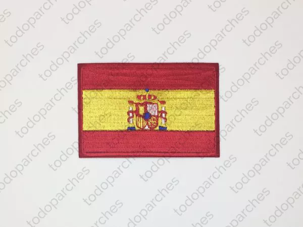 Parche bordado BANDERA ESPAÑA ESCUDO