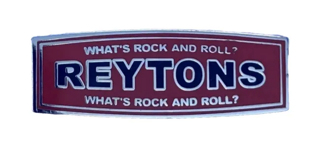 *NEW* The Reytons ‘ What’s Rock And Roll ‘ pin badge. Arctic Monkeys, Sheffield