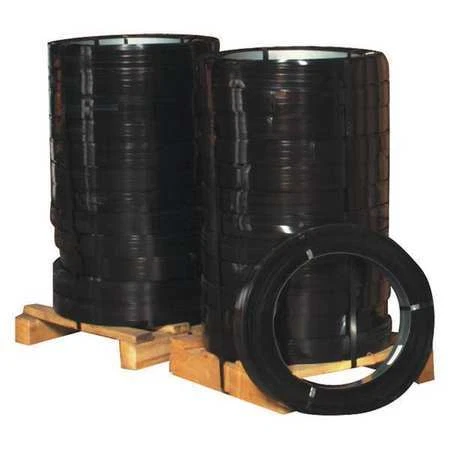 PARTNERS BRAND SS114035HT High Tensile Steel Strapping, 1 1/4" x .035 Gauge x