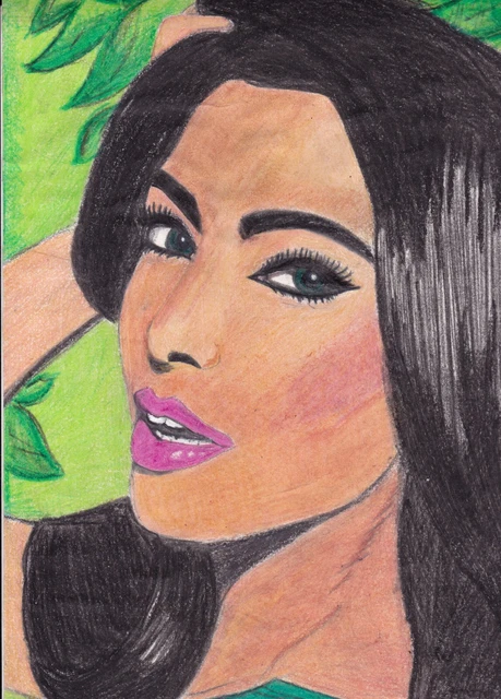DISEGNO CERE e PASTELLI -  "I LOVE BRAZIL"  24 x 31 - Firma VALE SKIZZ -  2010