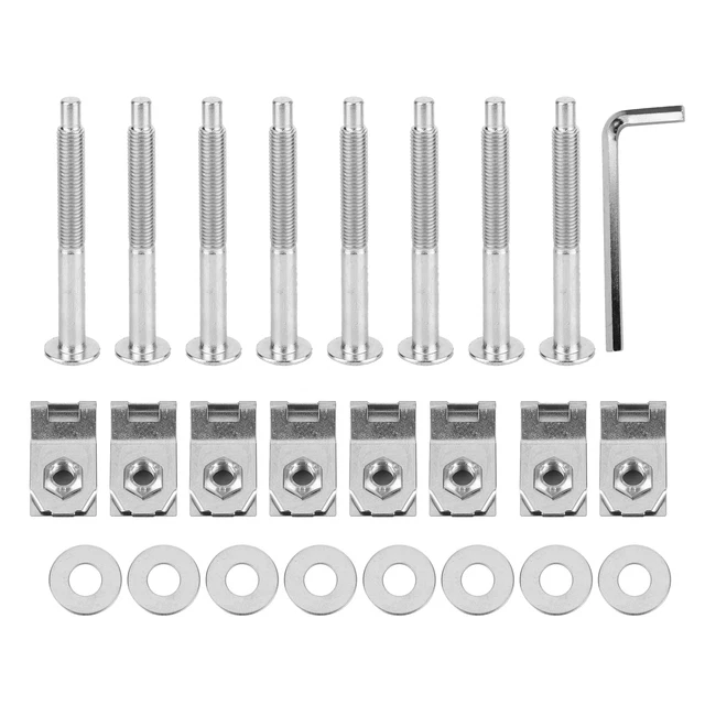 NUOVO 8 pz kit dadi bulloni montaggio letto camion per F‐350 F‐450