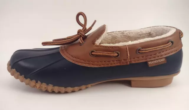 JBU JAMBU WOMENS Waterproof Shoes 8M Rubber Duck Faux Fur Lining Garden ...