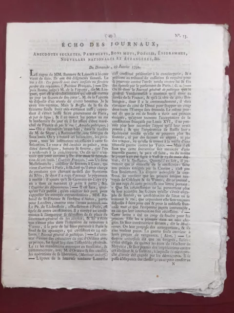 Le Quercy en 1792 Saint Agricol d’Avignon Metz Blanchelande Haïti Romainville