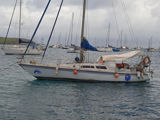 voilier karaté 10m équipé navigation hauturiere