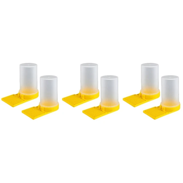3 Count Mangiatoie Per Polli Alimentatore D'ingresso Dell'alveare