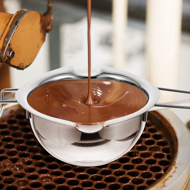 BOLS FONDANTS AU Chocolat De Fonte Fromage Pot Fondoir À Fondue Casserole Lait EUR 17,99