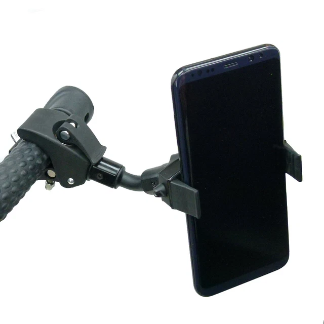 Adjustable Robust Golf Trolley Clamp Mount with Rain Cover for Samsung Galaxy S8 (sku 49788)
