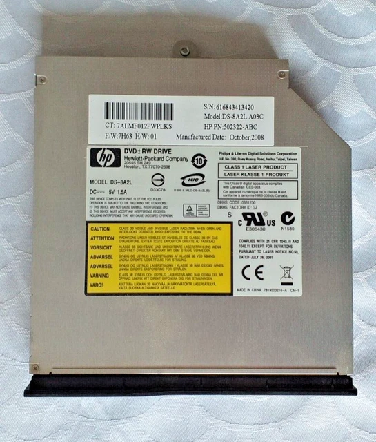Capot Arrière écran Pour Compaq Presario CQ60-115EF - Réf. 60.4AH12.002 (Occasion)