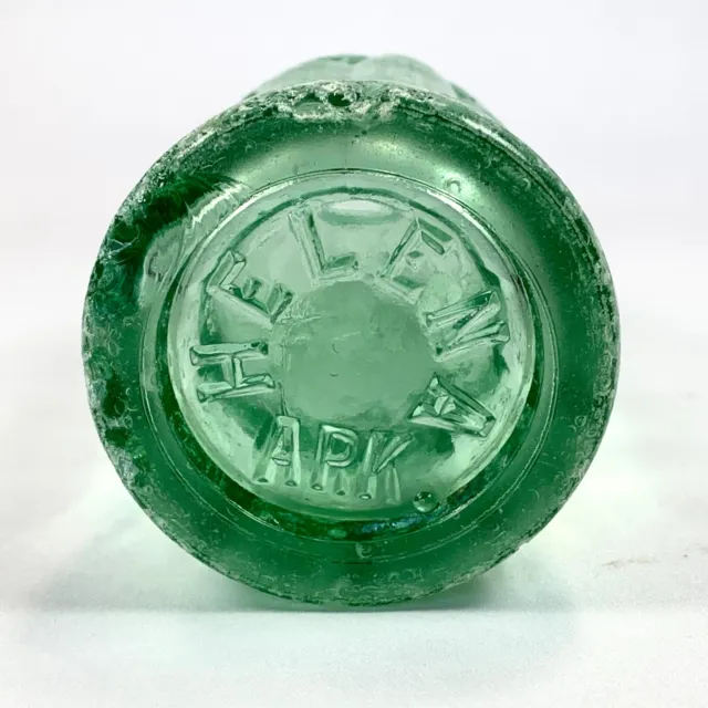 COCA-COLA BOTTLE Helena AR PAT'D DEC 25 1923 6-FL OZS Green Glass Vintage 1937