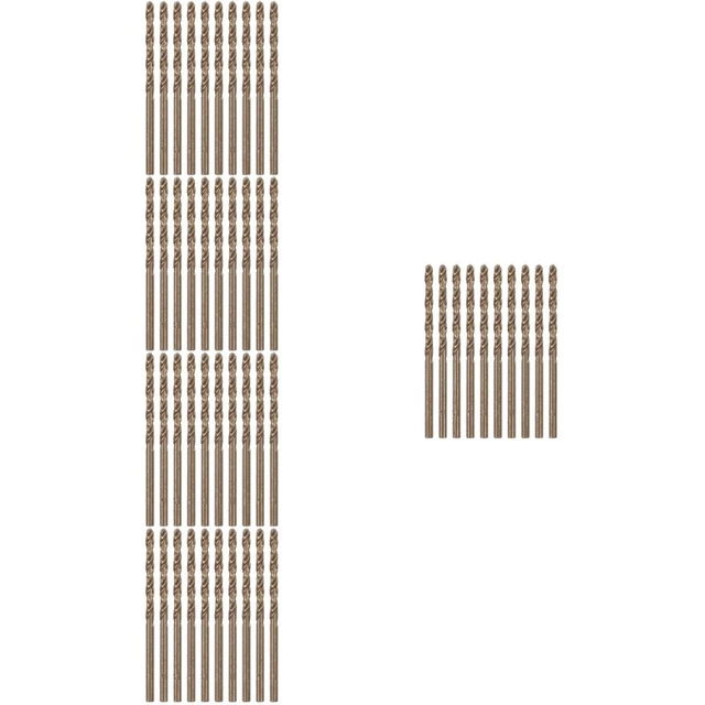 50 Pcs Drill Bit Set Metal Drill Bits M35 Drill Bit Auger Drill Bit Cobalt