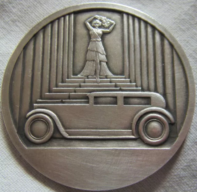 Med14527 - Medaille Art Deco - Concours Elegance Automobile Luchon 2