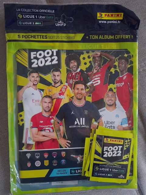 PANINI FOOT 2022  album + 5 pochettes 