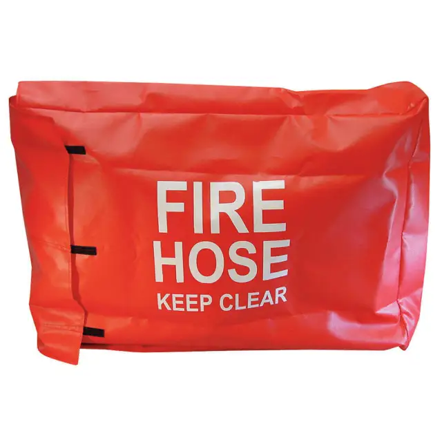 MOON AMERICAN 137-1 Fire Hose Cover,29 In.L,5 In.W,Red