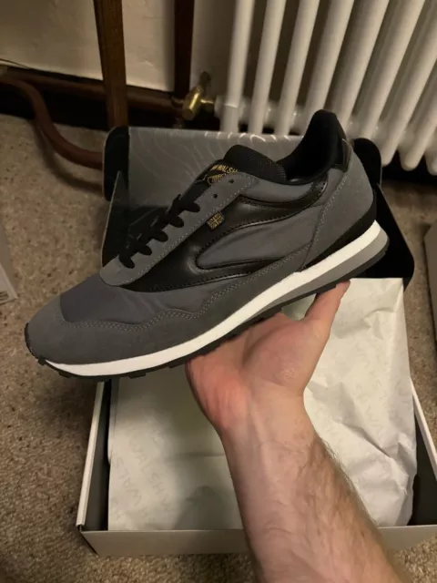SCARPE DA GINNASTICA Norman Walsh UK nero acciaio Ensign