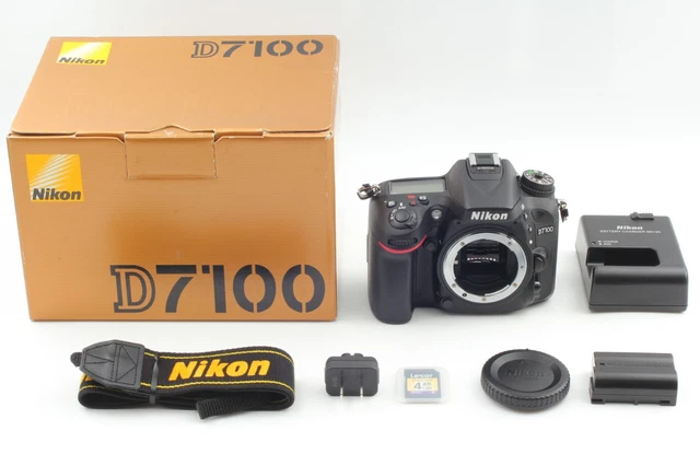 Count 2586 [NEAR MINT w/Box] Nikon D7100 24.1MP Digital SLR Camera JAPAN #195 2