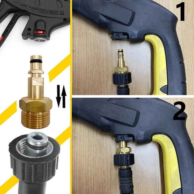 M22 High Pressure Cleaner Hose Adapter Easy to Install for K Patios Vehicles