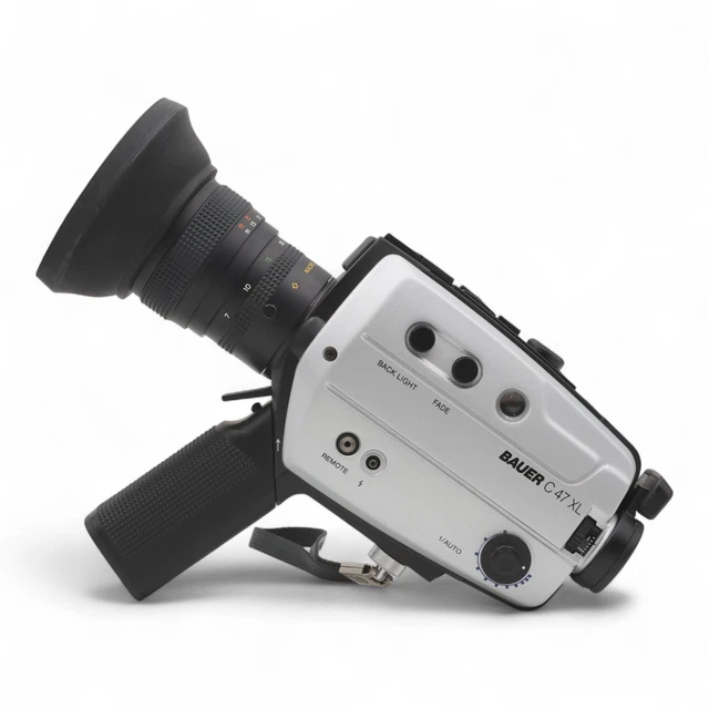 Caméra De Film Super 8 Bauer S 204 XL - Très Bon état Avec Packaging D'origine - Occasion