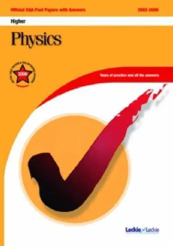 Physics Higher SQA Past Papers (Official Sqa Past Paper), , Good Condition, ISBN