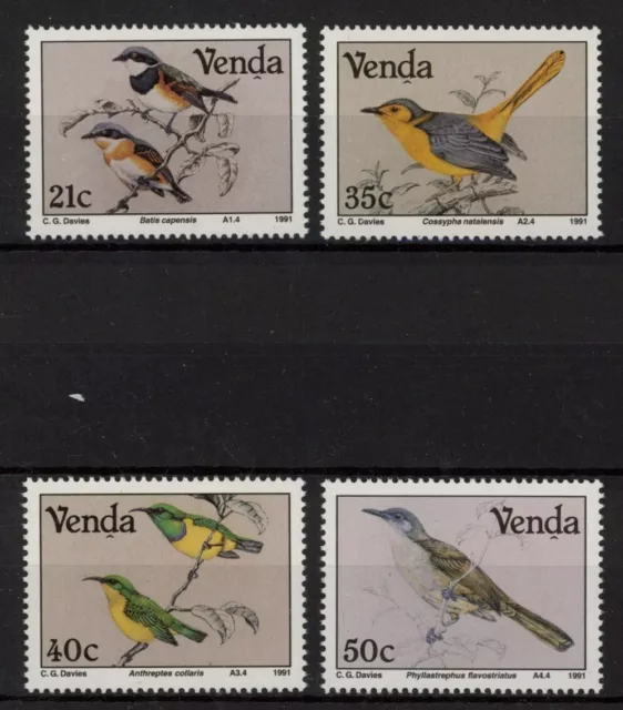 [BIN10174] Aves de Sudáfrica 1991 buen conjunto muy fino montado sin montar o nunca montado