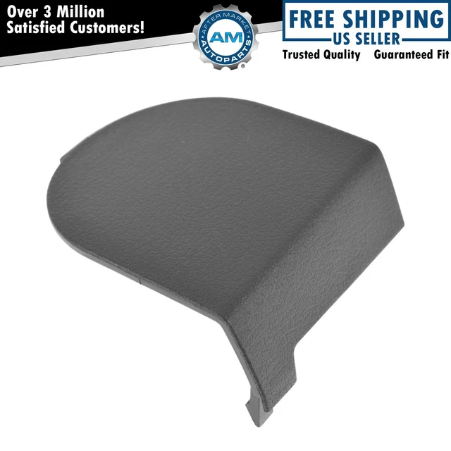 OEM SEAT BELT Anchor Cover Trim Front Driver Side LH Slate Gray for