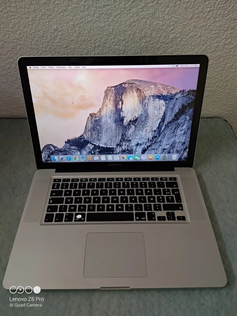 MacBook Pro 15 A1286/i7/SSD 160GB/RAM 4 GB