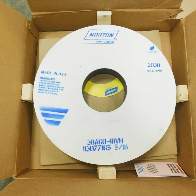 Norton 66253271616  16" x 5" x 2" 60 Grit Grinding Wheel