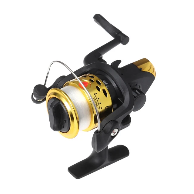 Bobine De Ligne De Pêche SLMOZKA – Aluminium Argent Avec Pince – Enrouleur Station Fixe