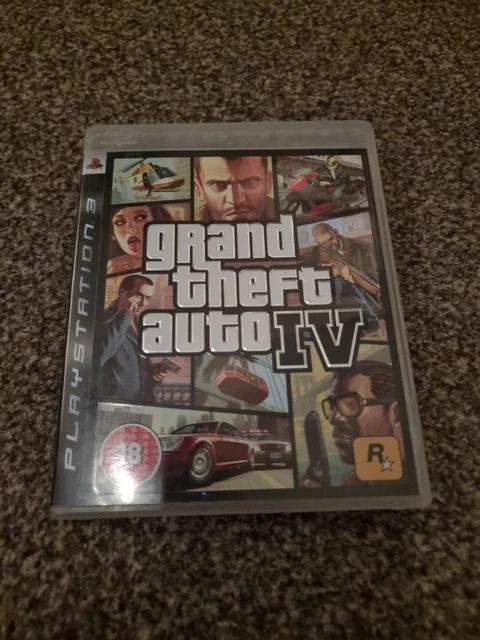 GRAND THEFT AUTO IV (4) PS3 Playstation 3 Rockstar GTA IV EUR 9,36 ...