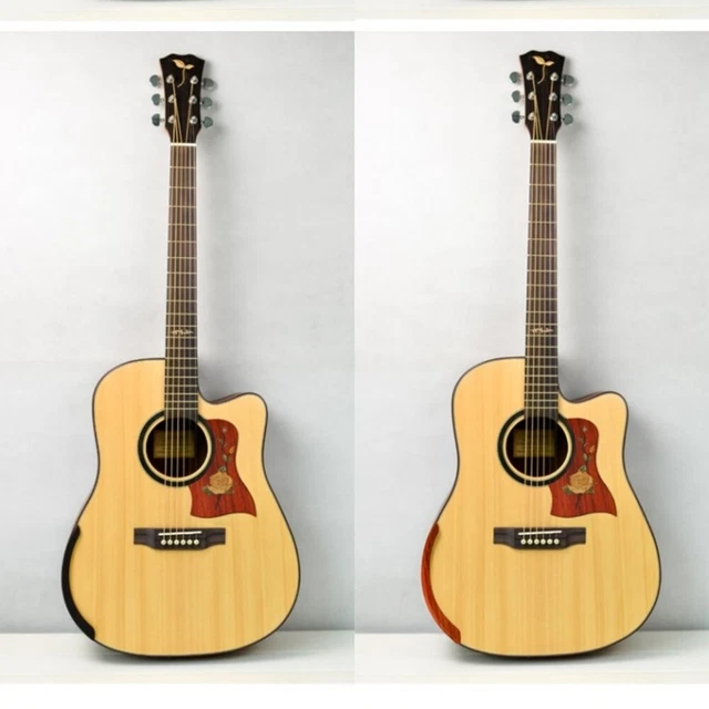 Accoudoir Pour Guitare Acoustique En Bois D'ébène - Longueur ~19.9 Cm, Fixation Crochet, Ergonomique Et Protecteur