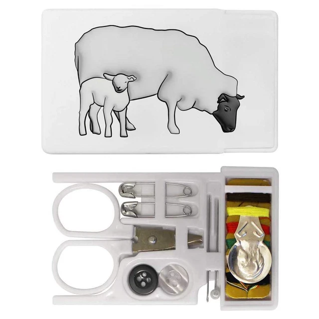 'Sheep and It's Lamb' Mini Reise Nähset (SE00025789)