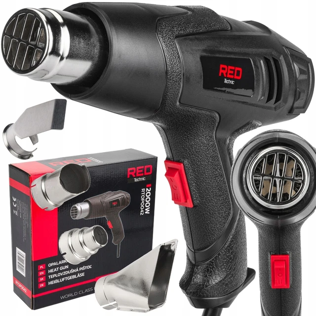 Pistola Termica Senza Fili A Doppia Batteria 72V - Potenza 600W, Raggiunge 550°C, Ideale Per Fai Da Te E Professionisti