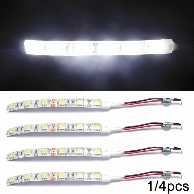 LED auvent lumière 12 V-28 V étanche blanc oid 6000 k extérieur caravane camping-car bande lampe intérieur plafonnier avec interrupteur tactile  34